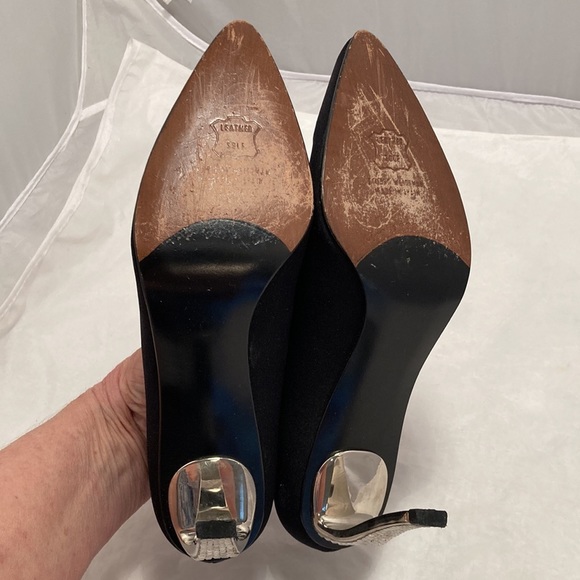 STUART Weitzman New York satin pumps - Picture 8 of 16